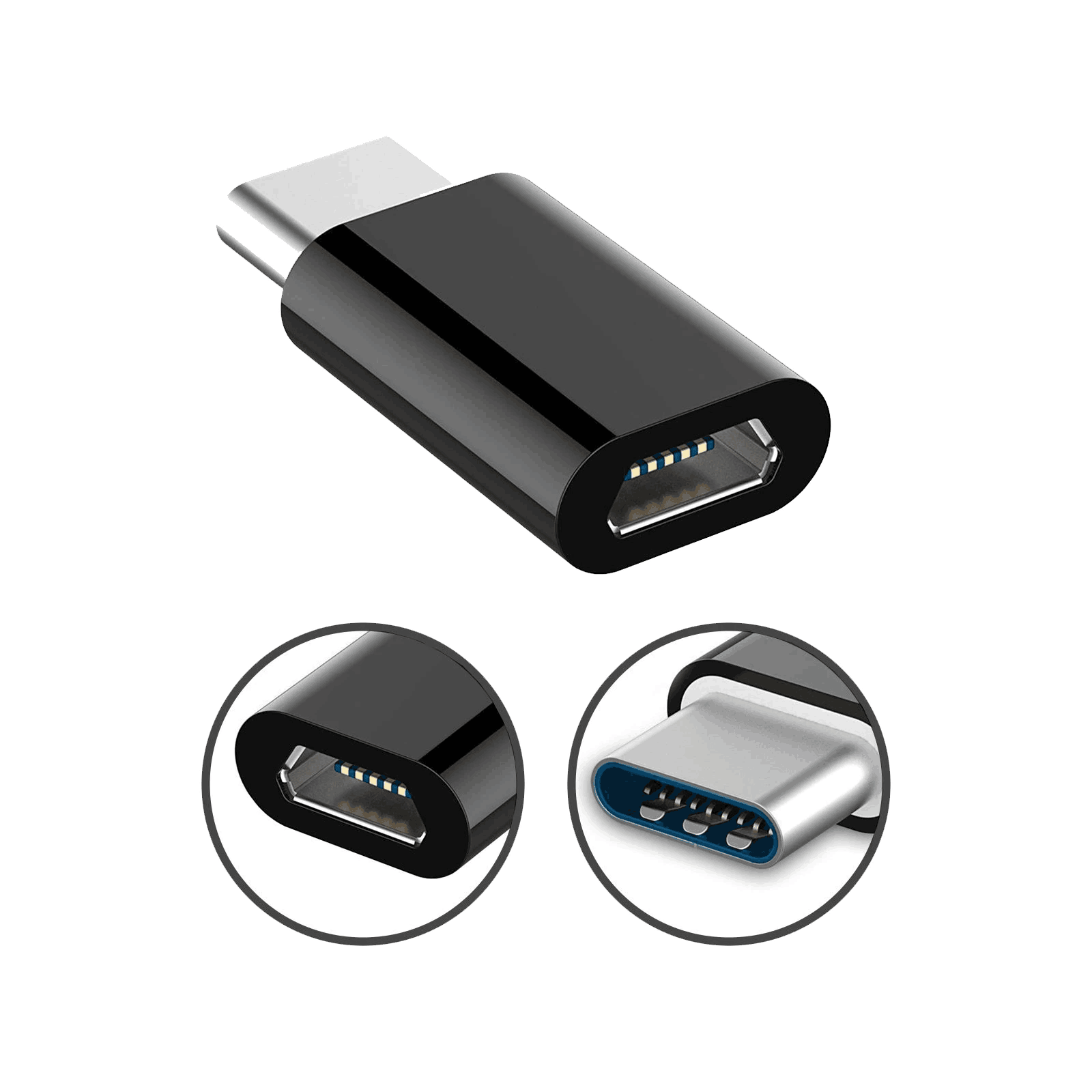 USB type C to Micro USB Converter Adapte